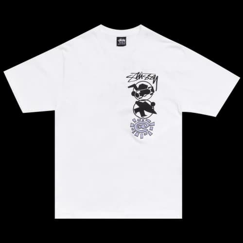 Stussy x Always Do What You Should Do Stack T-Shirt 'White'