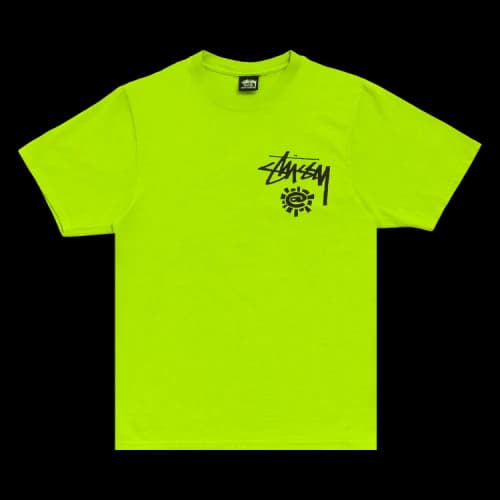 Stussy x Always World Tour Tee 'Lime'