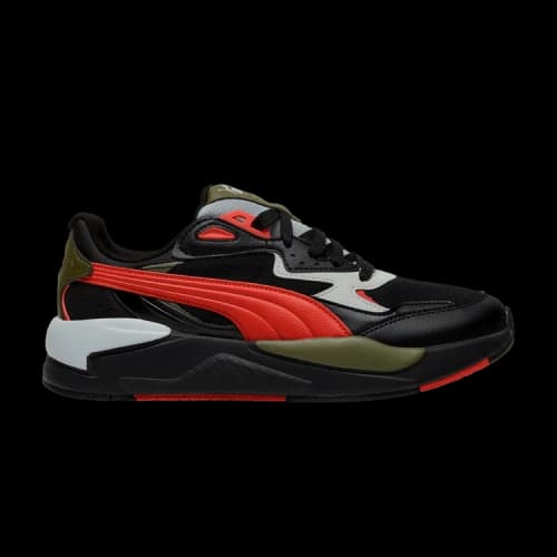 PUMA X-Ray Speed Wide 'Black Red Fire Grey'