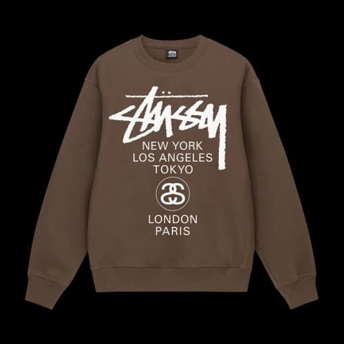 Stussy World Tour Crew 'Orchid'