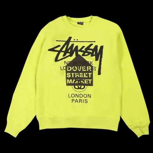 Stussy DSM World Tour Crew Keylime