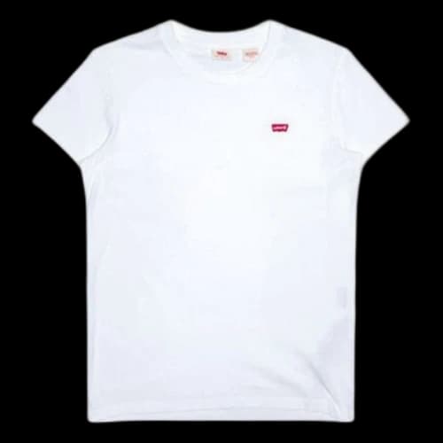 LEVI'S Levis Logo Basic Short Sleeve White