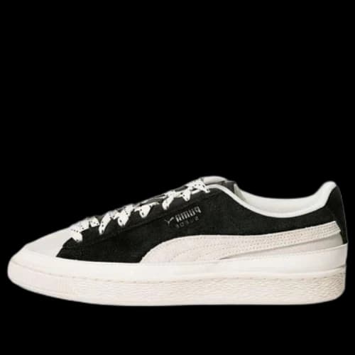 PUMA Suede Trail Laces 'Black White'
