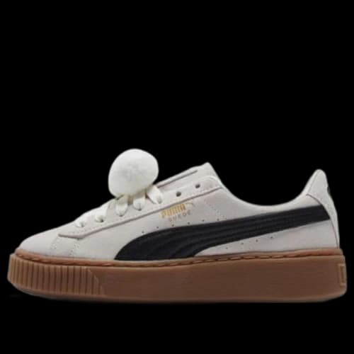 PUMA Suede Platform 'Grey Black Gum' (Women's)