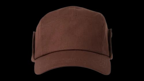 Bad Bunny x Zara Ear Flap Cap Brown