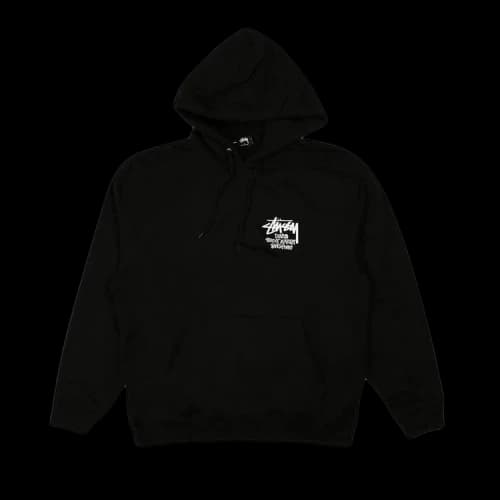 Stussy Stock DSM Singapore Hoodie Black