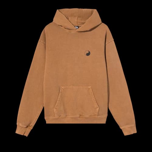 Stussy x Our Legacy Yin Yang Pigment Dyed Hoodie 'Caramel'
