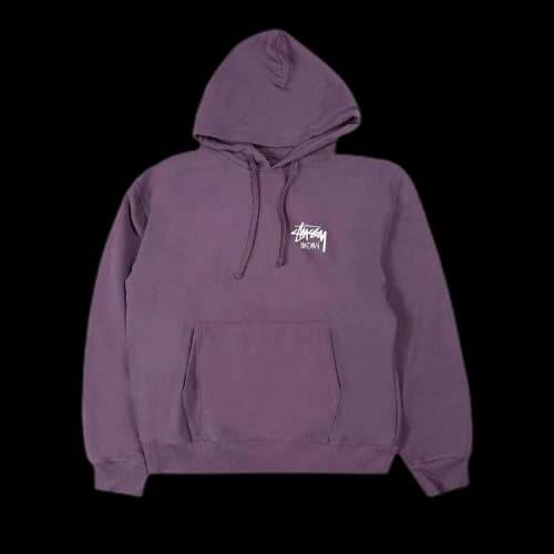 Stussy Stock London Hoodie 'Grape'