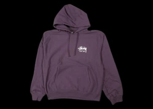 Stussy Stock New York Hoodie Grape