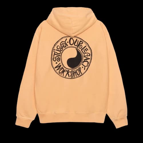 Stussy x Our Legacy Work Shop Buana Hoodie 'Peach'