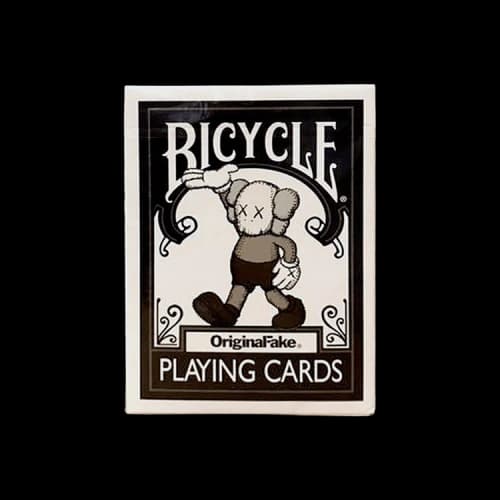 KAWS Original Fake Playing Cards 'Black'