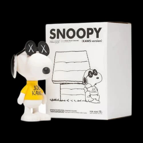 KAWS x Peanuts Joe Snoopy Vinyl Figure 'White'
