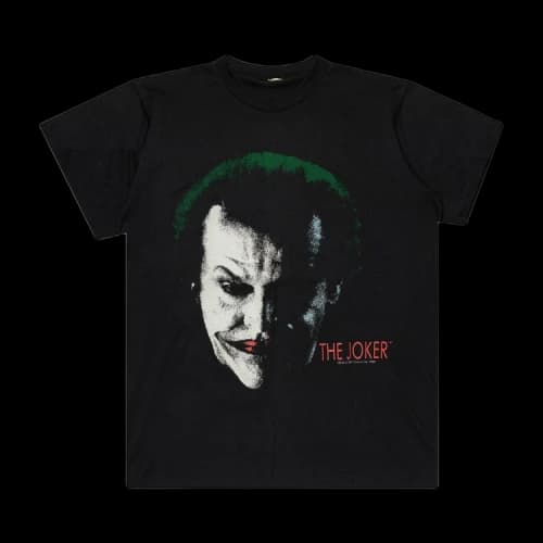 Pre-Owned Vintage 1989 DC Comics The Joker Tee 'Black'