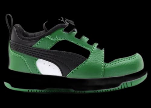 Puma Rebound V6 Low Green White Black (TD)