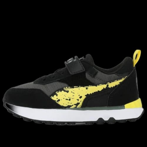 (PS) PUMA x SPONGEBOB SQUAREPANTS Rider FV 'Black Yellow'