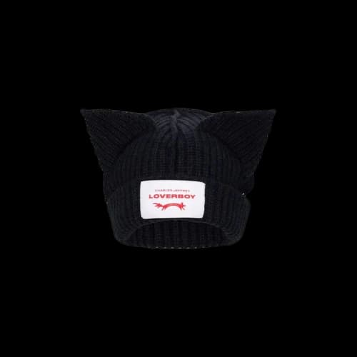 Charles Jeffrey Loverboy Chunky Ears Beanie 'Black'