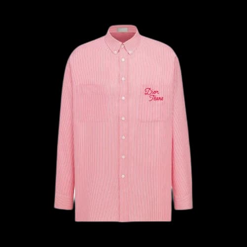 Dior x Denim Tears Long-Sleeve Shirt 'Pink'