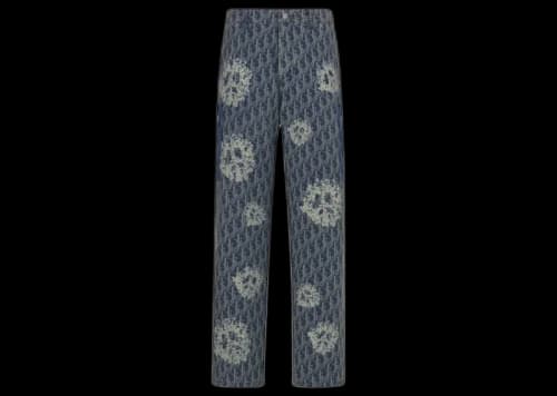 Dior x Denim Tears Cotton Denim Carpenter Jeans Blue