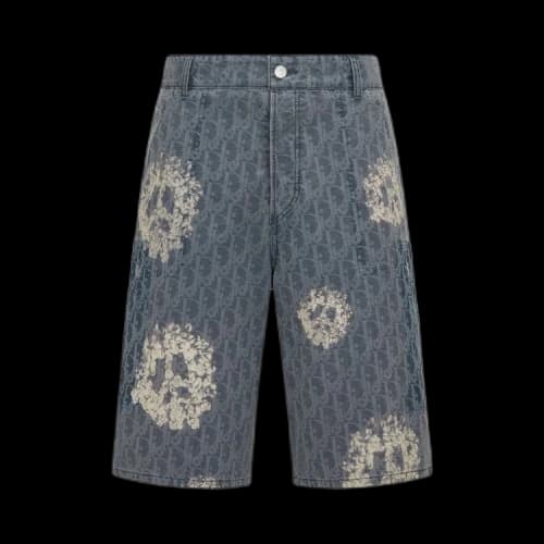Dior x Denim Tears Bermuda Shorts 'Blue'
