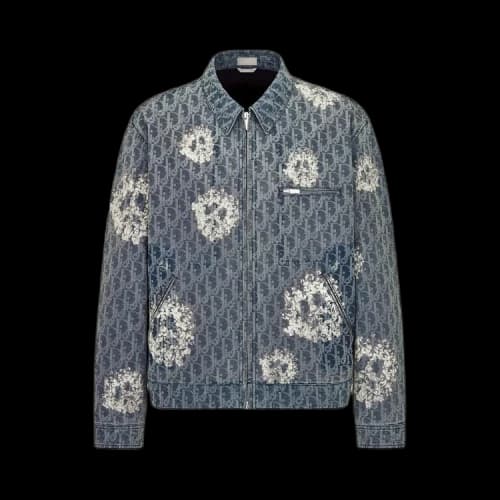 Dior x Denim Tears Zipped Blouson 'Blue'