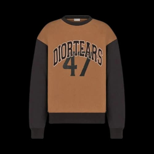 Dior x Denim Tears Oversized Sweatshirt 'Brown'
