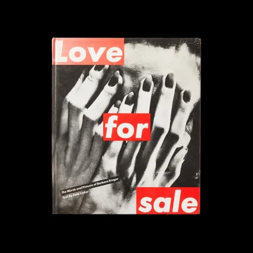 Books Love For Sale by Barbara Kruger