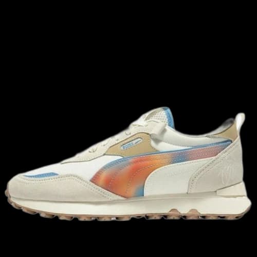 PUMA Rider FV Gradient Flames 'Beige White Orange'