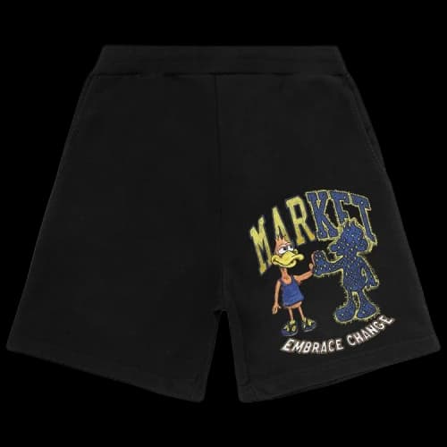 Market Dark And Light Duck Sweatshorts 'Black'