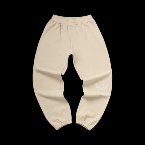 Market Laurel Wreath Sweatpants 'Washed Oatmeal'