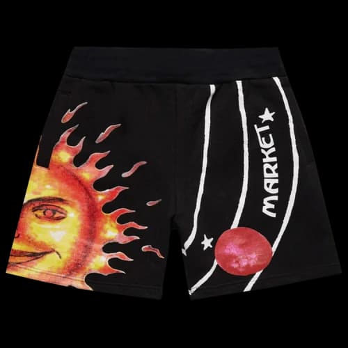 Market Solar System Aop Sweatshorts 'Black'