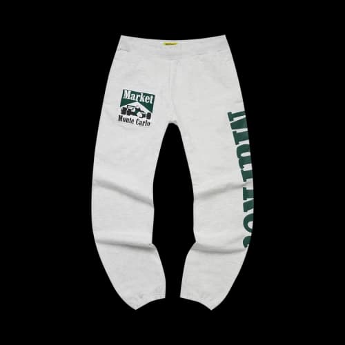 Market Racing Logo Sweatpants 'Ash'