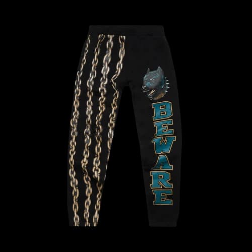 Market Beware Dog Sweatpants 'Black'