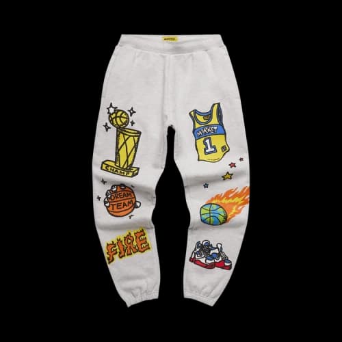Market Memorabilia Sweatpants 'Ash'