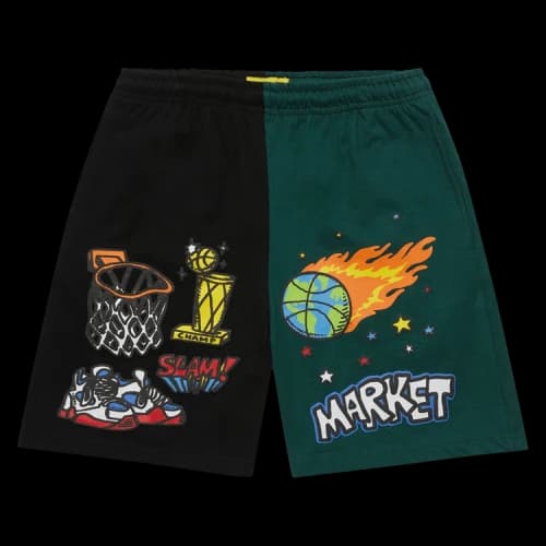 Market Memorabilia Shorts 'Green'