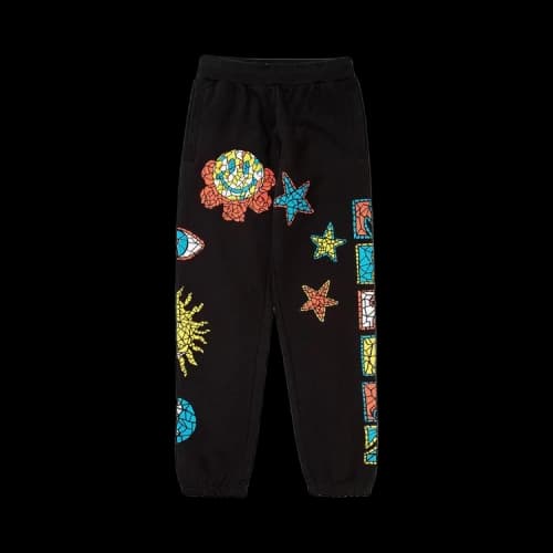 Market Smiley Mosaic Sweatpants 'Black'
