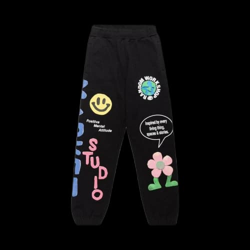 Market Smiley Collage Sweatpants 'Black'