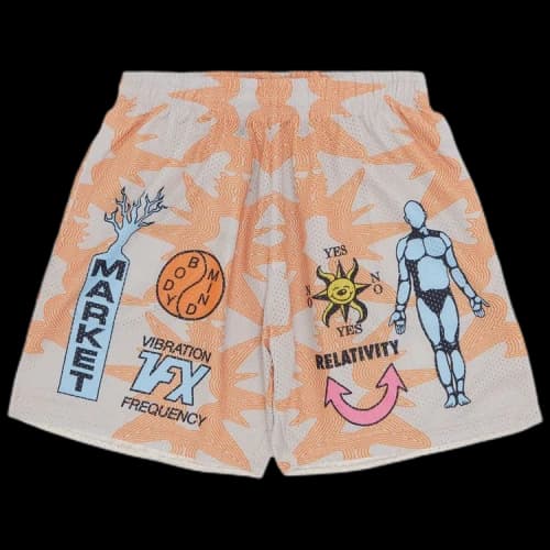 Market Quantum Mesh Shorts 'Sand'
