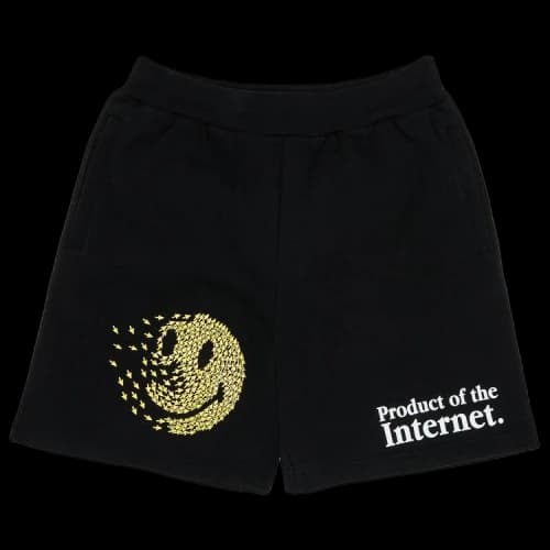 Market Smiley Product Of The Internet Sweatshorts 'Black'