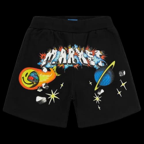 Market Smiley Conflicted Sweatshorts 'Black'