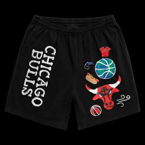 Market x NBA Bulls Sweatshorts 'Black'