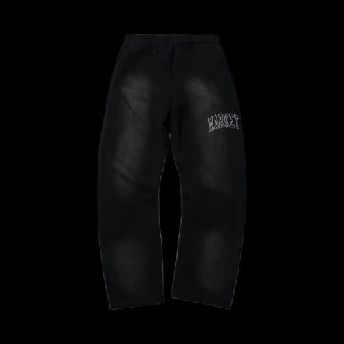 Market Static Arc Open Bottom Sweatpants 'Black'