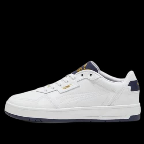 PUMA Court Classic Lux 'White Navy Gold'