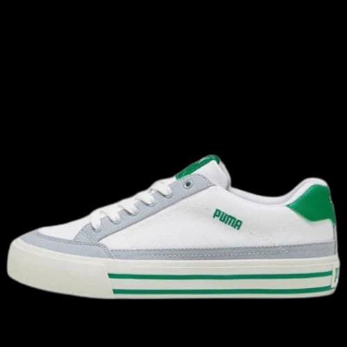 PUMA Court Classic Vulc Sneakers 'White Green'