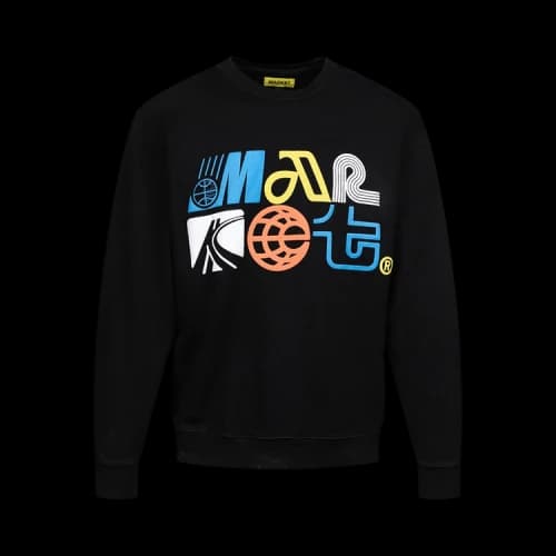 Market Air Puff Crewneck 'Black'