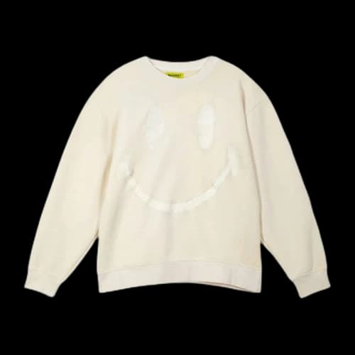 Market Smiley Oversized Crewneck 'Cream'