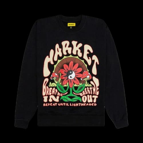 Market Breathwork Crewneck Sweatshirt 'Black'