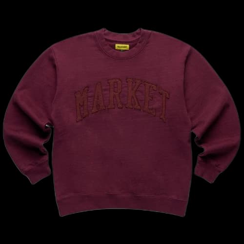 Market Vintage Wash Crewneck 'Crimson'