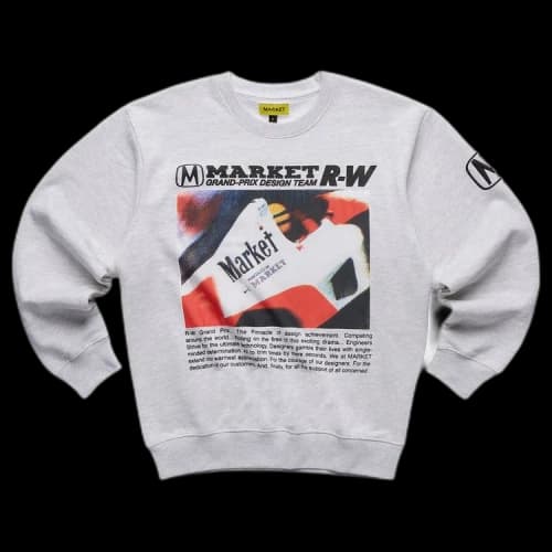 Market Grand Prix Crewneck 'Ash'
