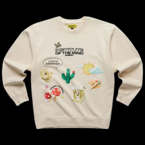 Market Institue Of The Mind Crewneck 'Cream'