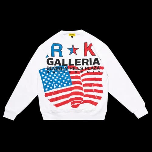Market Low Prices Fleece Crewneck 'White'